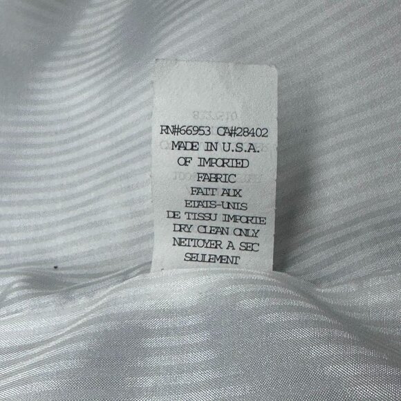 Cynthia Steffe Eyelet Floral Coat 3/4 Sleeve Size Small 36" Length Black/White - Picture 7 of 11